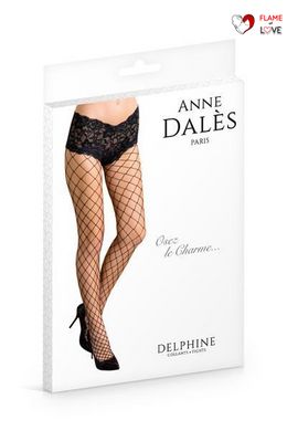 Колготки Anne De Ales DELPHINE T1 Black (м'ята упаковка)