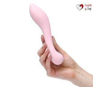 Фалоімітатор DISCREET Discreet Silicone G-spot Dildoколір: рожевий, 15 см So Divine (Велика Британія)