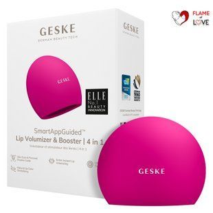 Пристрій для збільшення обʼєму губ GESKE Lip Volumizer&Booster 4в1 Big magenta, One Size