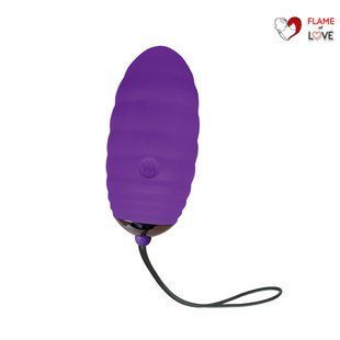 Віброяйце Adrien Lastic Ocean Breeze 2.0 Purple, пульт ДК, дуже потужний мотор, 10 віброрежимів