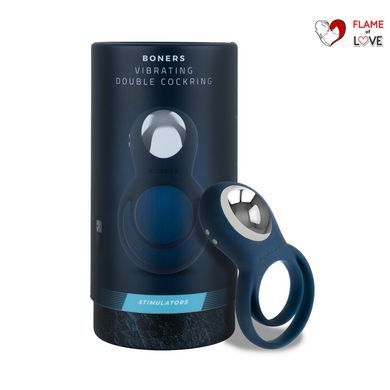 Ерекційне кільце Boners Vibrating Double Cock Ring