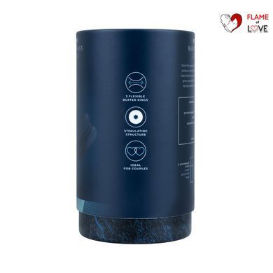 Ерекційне кільце Boners Vibrating Double Cock Ring