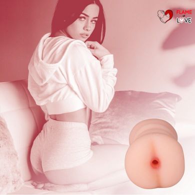 Двосторонній мастурбатор Pocket Anal Stroker Adriana Flesh, вагіна та попка