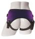 Трусы для страпона Sportsheets - Lush Strap On Purple, широкий бархатистый пояс, очень комфортные - 2