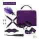 Подарунковий набір для BDSM RIANNE S — Kinky Me Softly Purple: 8 предметів для задоволення - 1