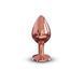Металева анальна пробка із прикрасою у вигляді кристалу Dorcel - Diamond Plug M - 2