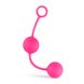 Вагінальні кульки зі зміщеним центром ваги Love Balls With Counterweight - Pink - 3