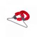 Наручники Roomfun Metal Handcuff With A Long Chain, Red, Червоний - 6
