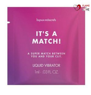 Пробник Bijoux Indiscrets Sachette It&acute;s a Match (1 мл)