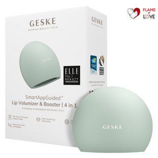 Пристрій для збільшення обʼєму губ GESKE Lip Volumizer&Booster 4в1 Big green, One Size