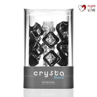 Мастурбатор TENGA Crysta Block, One Size