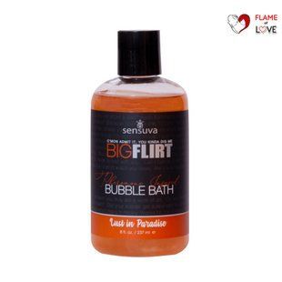 Піна для ванни Sensuva &mdash; Big Flirt Pheromone Bubble Bath &mdash; Lust in Paradise (237 мл)