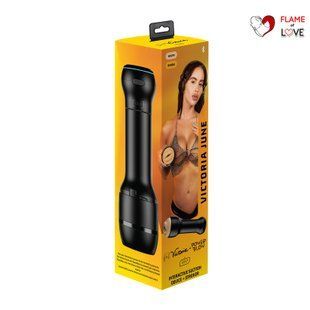 Мастурбатор-ротик Kiiroo FeelVictoria Mouth зі всмоктувальною інтерактивною насадкою PowerBlow Combo Set