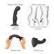 Насадка для страпона Strap-On-Me Dildo Plug P&G Black M - 3