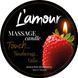 Масажна свічка L'amour Seductive Strawberry з ароматом полуниці, 30 мл - 1