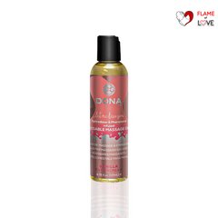 Масажна олія DONA Kissable Massage Oil Vanilla Buttercream (110 мл) можна для оральних пестощів
