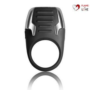 Стильное эрекционное виброкольцо Rocks Off Xerus C Ring, магнитная зарядка, до 3-х часов работы