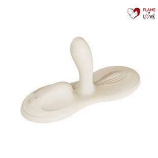 Sit-on-top смарт-вібратор Zalo &ndash; Flora Smart Vibrating Pad Ivory White, 9 моторів