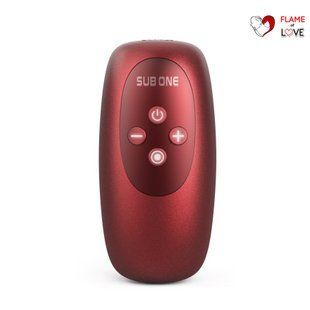Мастурбатор з вібрацією Manwan SUB.ONE Velvet Red