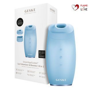 Пристрій для збільшення об'єму губ GESKE Lip Volumizer&Booster 6в1 aquamarine, One Size