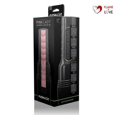 Мастурбатор-вагіна Fleshlight Pink Lady Mini-Lotus Нова текстура