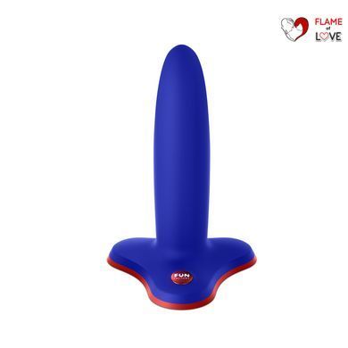 Фалоімітатор Fun Factory LIMBA FLEX S, синій, гнучкий, з ефектом пам&rsquo;яті, підходить для точки G