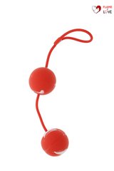 Кульки Вагінальні MARBILIZED DUO BALLS-RED, Червоний