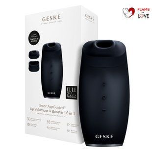 Пристрій для збільшення об'єму губ GESKE Lip Volumizer&Booster 6в1 black, One Size