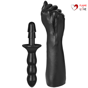 Кулак для фістинга Doc Johnson Titanmen The Fist with Vac-U-Lock Compatible Handle, діаметр 7,6 см