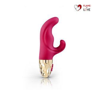 Вібратор-кролик Mystim Hop Hop Bob Fuchsia, потужний мотор, 8 режимів