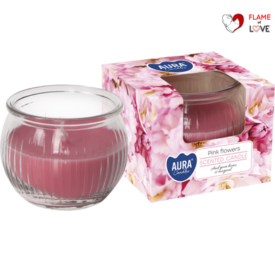 Ароматична свічка Bispol Scented Candle Pink Flowers