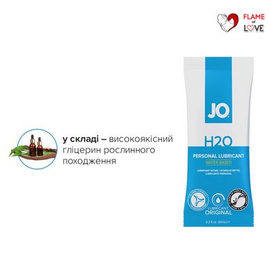 Набір лубрикантів Foil Display Box – JO H2O Lubricant – Original – 12 × 10ml