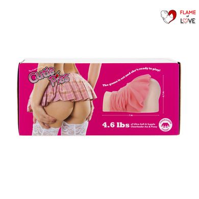 Мастурбатор-вагіна та попка CutiePies, Cheerleader Cherry, Vagina & Ass Masturbator глибина 17,8 см
