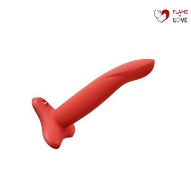 Фалоімітатор Fun Factory LIMBA FLEX M, кораловий, гнучкий, з ефектом пам&rsquo;яті, підходить для точки G