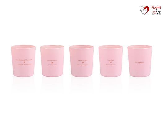 Набір масажних свічок 5 ароматів-афродизіаків Mini Massage Candles Collection, 5 х 35 гHighOnLove (Канада)