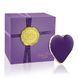 Вібратор-сердечко Rianne S: Heart Vibe Purple, 10 режимів, медичний силікон, подарункове паковання - 1