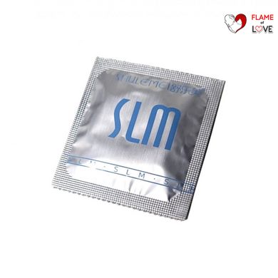 Презервативи з латексу SLM 0.01, з гіалуроновою кислотою, 2 шт.