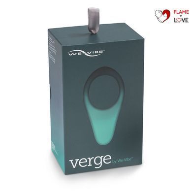 Смарт-віброкільце під одяг VERGE BY WE-VIBE SLATE, охоплює пеніс та мошонку, 10 режимів