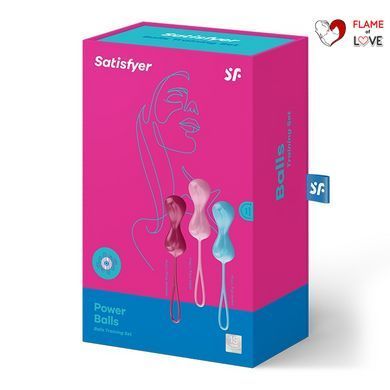 Набір вагінальних кульок Satisfyer Balls C02 double, medium