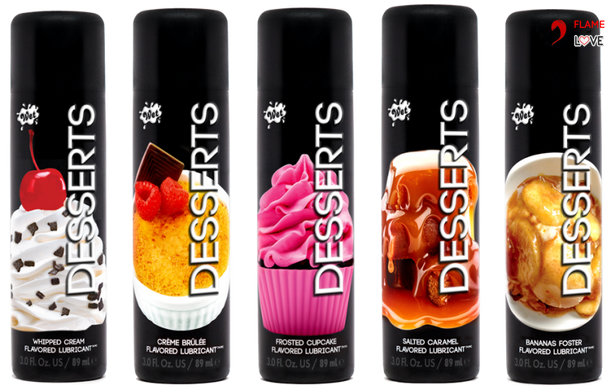 ПРОБНИК/Їстівний лубрикант&nbsp;WET&nbsp;Whipped&nbsp;Cream&nbsp;( зі смаком вершків), 10 мл