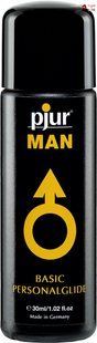 Мастило на силіконовій основі pjur MAN Basic personal glide 30 мл із делікатним доглядом за шкірою, One Size