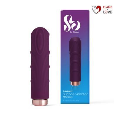 Віброкуля Lovesexy зі знімною текстурованою насадкою So Divine (Велика Британія)