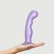 Насадка для страпона Strap-On-Me Dildo Plug P&G Lilas Metallic XL - 2