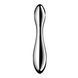 Металевий дилдо Satisfyer Pure Gravity 2, двосторонній, можна нагрівати й охолоджувати, дуже важкий - 4