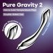 Металевий дилдо Satisfyer Pure Gravity 2, двосторонній, можна нагрівати й охолоджувати, дуже важкий - 6