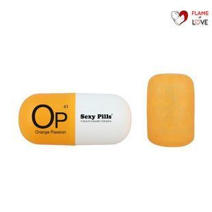 Мастурбатор пігулка Love To Love SEXY PILLS ORANGE PASSION, One Size