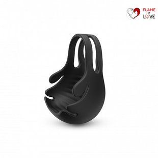 Ерекційне кільце з вібрацією і стимуляцією мошонки Dorcel FUN BAG, перезаряджуване