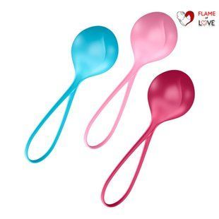 Вагінальні кульки Satisfyer Strengthening Balls (3шт)