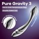 Металевий дилдо Satisfyer Pure Gravity 3, двосторонній, можна нагрівати й охолоджувати, дуже важкий - 6