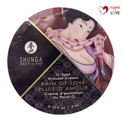 Пробник крема для стимуляции точки G Shunga RAIN OF LOVE (3 мл)